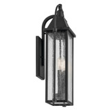 Kichler - 49715BKT - Three Light Outdoor Wall Mount - Harbor Row - Textured Black