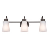 Kichler - 55126OZ - Three Light Bath - Erma - Olde Bronze