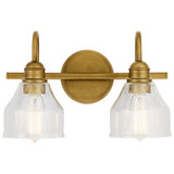 Kichler - 45972NBR - Two Light Bath - Avery - Natural Brass
