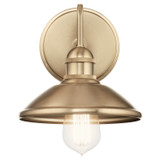 Kichler - 45943CPZ - One Light Wall Sconce - Clyde - Champagne Bronze