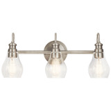 Kichler - 45392NI - Three Light Bath - Greenbrier - Brushed Nickel