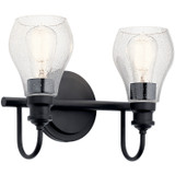 Kichler - 45391BK - Two Light Bath - Greenbrier - Black