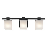 Kichler - 45151BK - Three Light Bath - Tully - Black