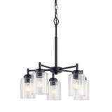 Kichler - 44030BK - Five Light Chandelier - Winslow - Black