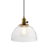 Kichler - 43853NBR - One Light Mini Pendant - Avery - Natural Brass