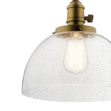 Kichler - 43853NBR - One Light Mini Pendant - Avery - Natural Brass