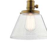 Kichler - 43851NBR - One Light Mini Pendant - Avery - Natural Brass