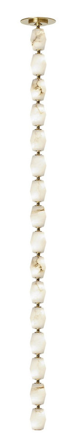 Visual Comfort Modern - SLPD55227ALBHABR - LED Pendant - Collier - Hand Rubbed Antique Brass