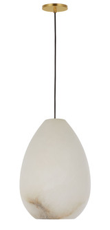 Visual Comfort Modern - SLPD545ALBHAB - One Light Pendant - Alina - Hand Rubbed Antique Brass