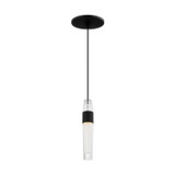 Visual Comfort Modern - SLPD39727B - LED Pendant - Lassell - Nightshade Black