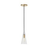 Visual Comfort Modern - SLPD281CNB - One Light Pendant - Selina - Natural Brass