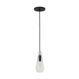 Visual Comfort Modern - SLPD280CB - One Light Pendant - Lustra - Nightshade Black