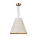 Visual Comfort Modern - SLPD12627CRNB - LED Pendant - Karam - Natural Brass