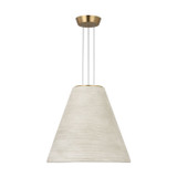 Visual Comfort Modern - SLPD12627CRNB - LED Pendant - Karam - Natural Brass