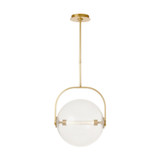 Visual Comfort Modern - SLPD10427CNB - LED Pendant - Fues - Natural Brass