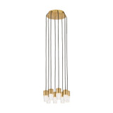 Visual Comfort Modern - SLCH39227NB - LED Chandelier - Lassell - Natural Brass