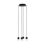 Visual Comfort Modern - SLCH39027B - LED Chandelier - Lassell - Nightshade Black