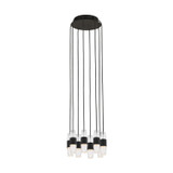 Visual Comfort Modern - SLCH38527B - LED Chandelier - Lassell - Nightshade Black