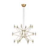 Visual Comfort Modern - SLCH24827NB - LED Chandelier - Lassell - Natural Brass