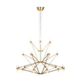 Visual Comfort Modern - SLCH24627NB - LED Chandelier - Lassell - Natural Brass