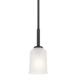 Kichler - 43674BK - One Light Mini Pendant - Shailene - Black