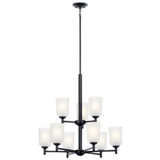 Kichler - 43672BK - Nine Light Chandelier - Shailene - Black