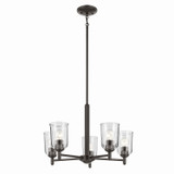 Kichler - 43671OZCLR - Five Light Chandelier - Shailene - Olde Bronze