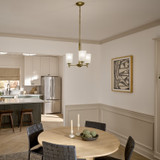 Kichler - 43670NBR - Three Light Mini Chandelier - Shailene - Natural Brass