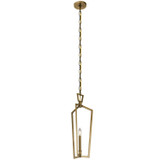 Kichler - 43497NBR - One Light Pendant - Abbotswell - Natural Brass