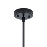 Kichler - 43090BK - One Light Pendant - Lakum - Black