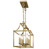 Kichler - 42497NBR - Eight Light Linear Chandelier - Morrigan - Natural Brass