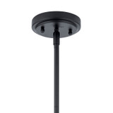 Kichler - 42456BK - One Light Pendant - Everly - Black