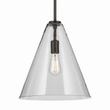 Kichler - 42200OZ - One Light Pendant - Everly - Olde Bronze