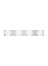 Visual Comfort Modern - SLBA123N - Four Light Bath Vanity - Orbel - Polished Nickel