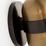 Visual Comfort Modern - AKWS34027BDZ/BWB - LED Wall Sconce - Octavia - Blackened Bronze/Bright Worn Brass