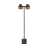 Visual Comfort Modern - AKFL34127BDZ/BWB - LED Floor Lamp - Octavia - Blackened Bronze/Bright Worn Brass