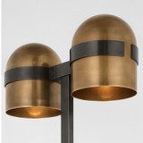 Visual Comfort Modern - AKFL34127BDZ/BWB - LED Floor Lamp - Octavia - Blackened Bronze/Bright Worn Brass