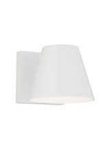 Visual Comfort Modern - 700WSBOW4W-LED830 - LED Outdoor Wall Mount - Bowman - White