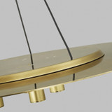 Visual Comfort Modern - 700TDPNT22NB-LED930-277 - LED Pendant - Ponte - Natural Brass