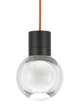 Visual Comfort Modern - 700TDMINAP1CPB-LED922 - LED Pendant - Mina - Black