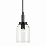 Kichler - 52725BK - One Light Mini Pendant - Madden - Black