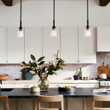 Kichler - 52399BK - One Light Mini Pendant - Aivian - Black