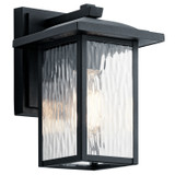 Kichler - 49924BKT - One Light Outdoor Wall Mount - Capanna - Textured Black