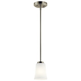 Kichler - 44053NI - One Light Mini Pendant - Tao - Brushed Nickel