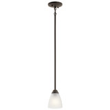 Kichler - 43640OZ - One Light Mini Pendant - Jolie - Olde Bronze