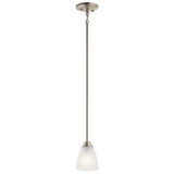 Kichler - 43640NI - One Light Mini Pendant - Jolie - Brushed Nickel
