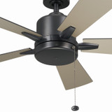 Kichler - 330241SBK - 42"Ceiling Fan - Lucian II - Satin Black