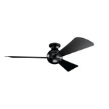 Kichler - 330152SBK - 54"Ceiling Fan - Sola - Satin Black