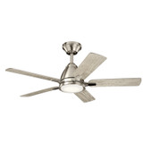 Kichler - 330090BSS - 44"Ceiling Fan - Arvada - Brushed Stainless Steel