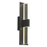 Visual Comfort Modern - 700OWLYT84018CBUNVSLFSP - LED Outdoor Wall Lantern - Lyft - Black